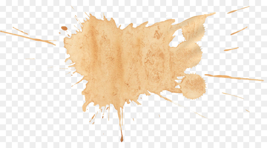 900x500 Watercolor Painting Brown - Beige Watercolor