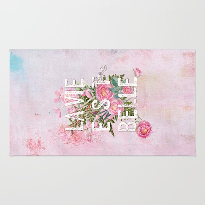 700x700 Lavie Est Belle - Belle Watercolor