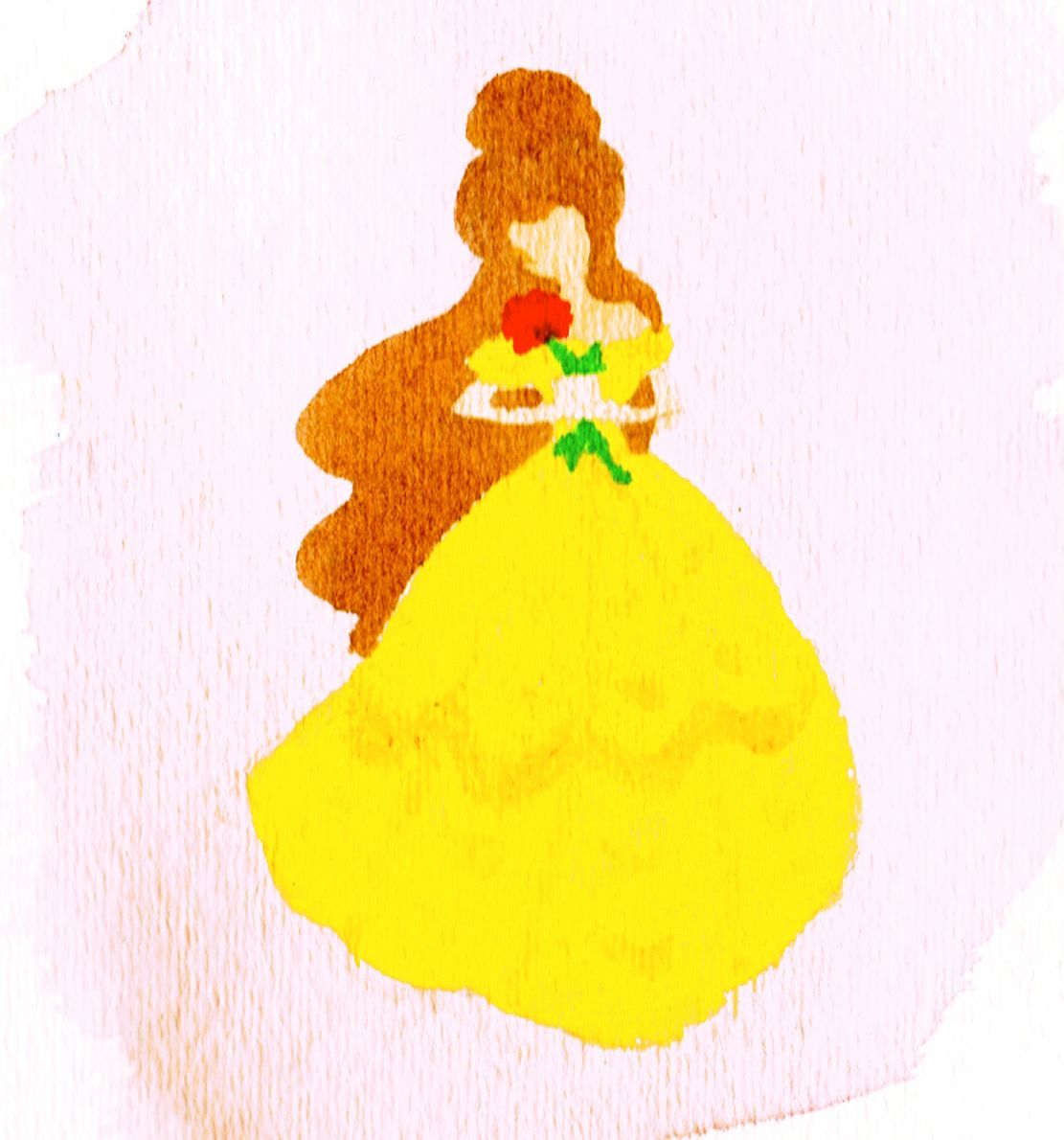 1111x1190 Belle, Watercolor Paints - Belle Watercolor