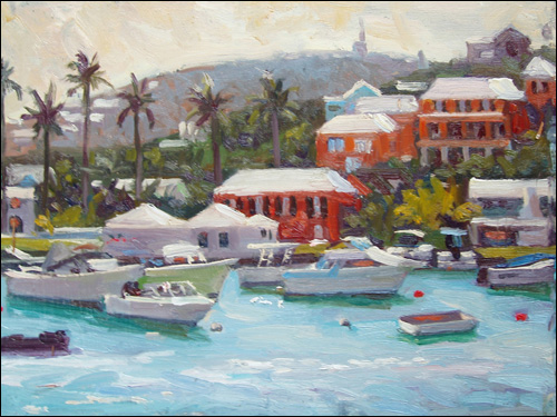 500x375 My Bermuda Plein Air Painting Trip - Bermuda Watercolor