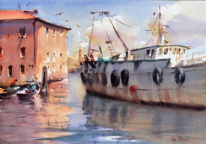 690x483 Landscape Watercolor Works Fo Australian Ross Paterson Best - Best Watercolor