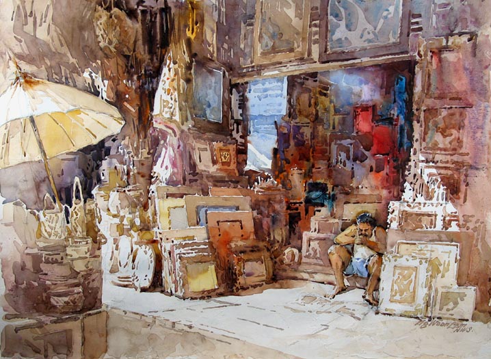 718x525 Singapore Best Watercolor Art Gallery - Best Watercolor