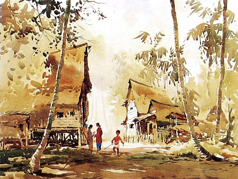 804x608 Singapore Best Watercolour Artist Gallery Gog Sing Hooi - Best Watercolor