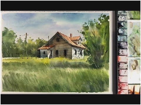 480x360 Watercolor Landscape Tutorial Pretty 25 Best Ideas About - Best Watercolor Landscape Paintings
