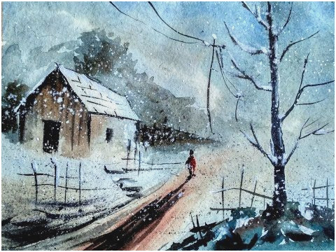 480x360 How To Paint Watercolor Landscapes Tutorial Inspirational The 25 - Best Watercolor Landscapes