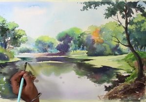 300x210 Painting Landscapes With Watercolors Best Of Chinese Landscape - Best Watercolor Landscapes