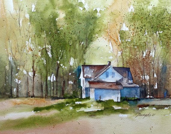 570x448 40 Best Watercolor Landscapes Images Water Colors - Best Watercolor Landscapes