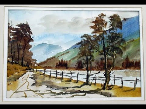 480x360 50 Awesome Watercolor Landscapes Youtube Lanscaping Inspiration - Best Watercolor Landscapes