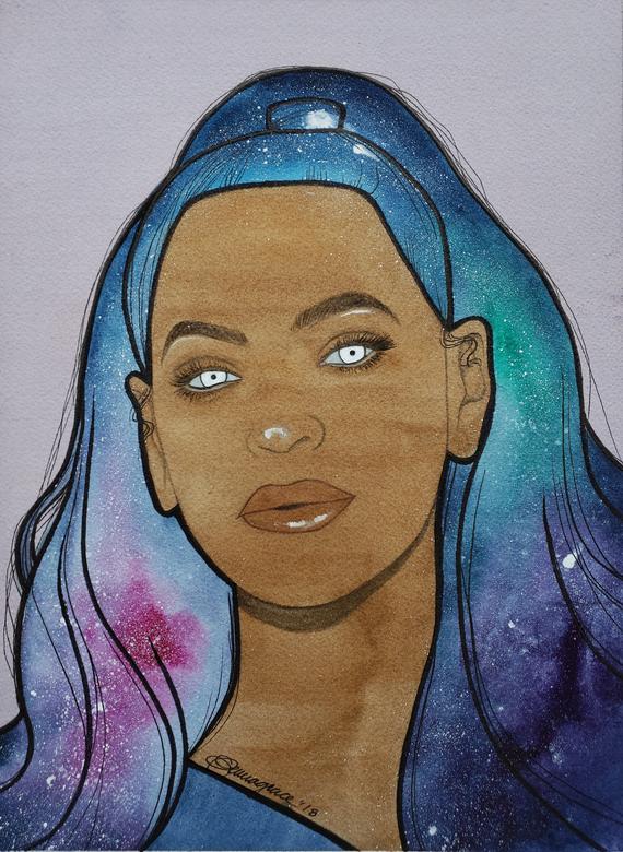 570x780 Beyonce Watercolor - Beyonce Watercolor