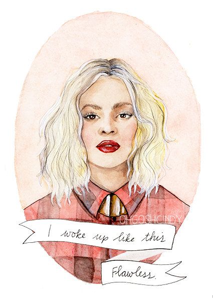 425x602 Knowles Watercolor Portrait Illustration By Ohgoshcindy - Beyonce Watercolor