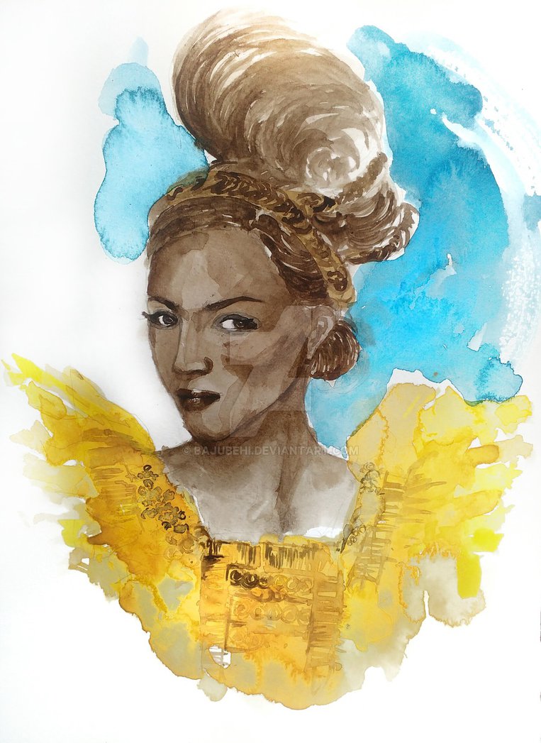 763x1047 Watercolor Beyonce By Bajubehi - Beyonce Watercolor