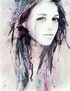 231x300 492 Best Z Watercolor Portrait Images In 2018 - Black And White Watercolor Portrait
