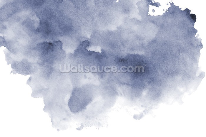 700x467 Blue And Black Watercolor Wallpaper Wallsauce Usa - Black Watercolor