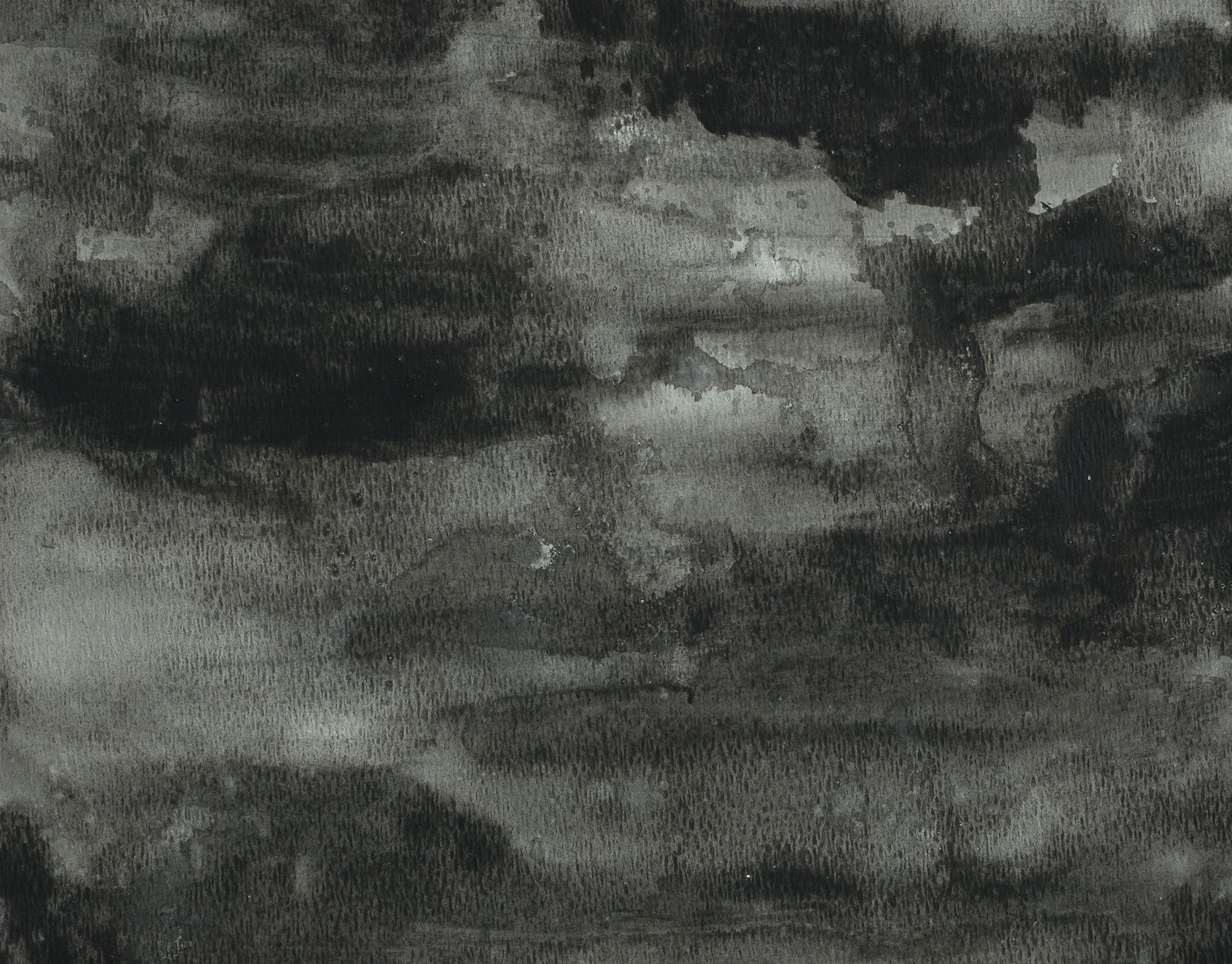 2553x1998 Free Images Water, Black And White, Texture, Wet, Wall, Brush - Black Watercolor