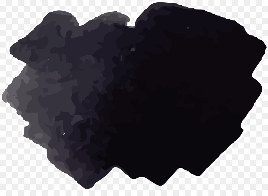 900x660 Ink Graffiti Watercolor Painting - Black Watercolor