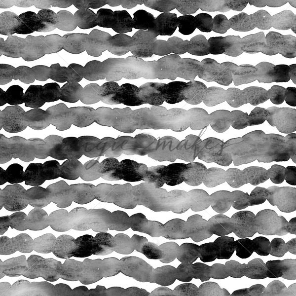 600x600 Black Watercolor Stripes Background Pattern - Black Watercolor
