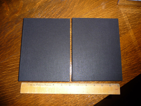 600x450 Paper And Threads Watercolor Journals - Black Watercolor Paper