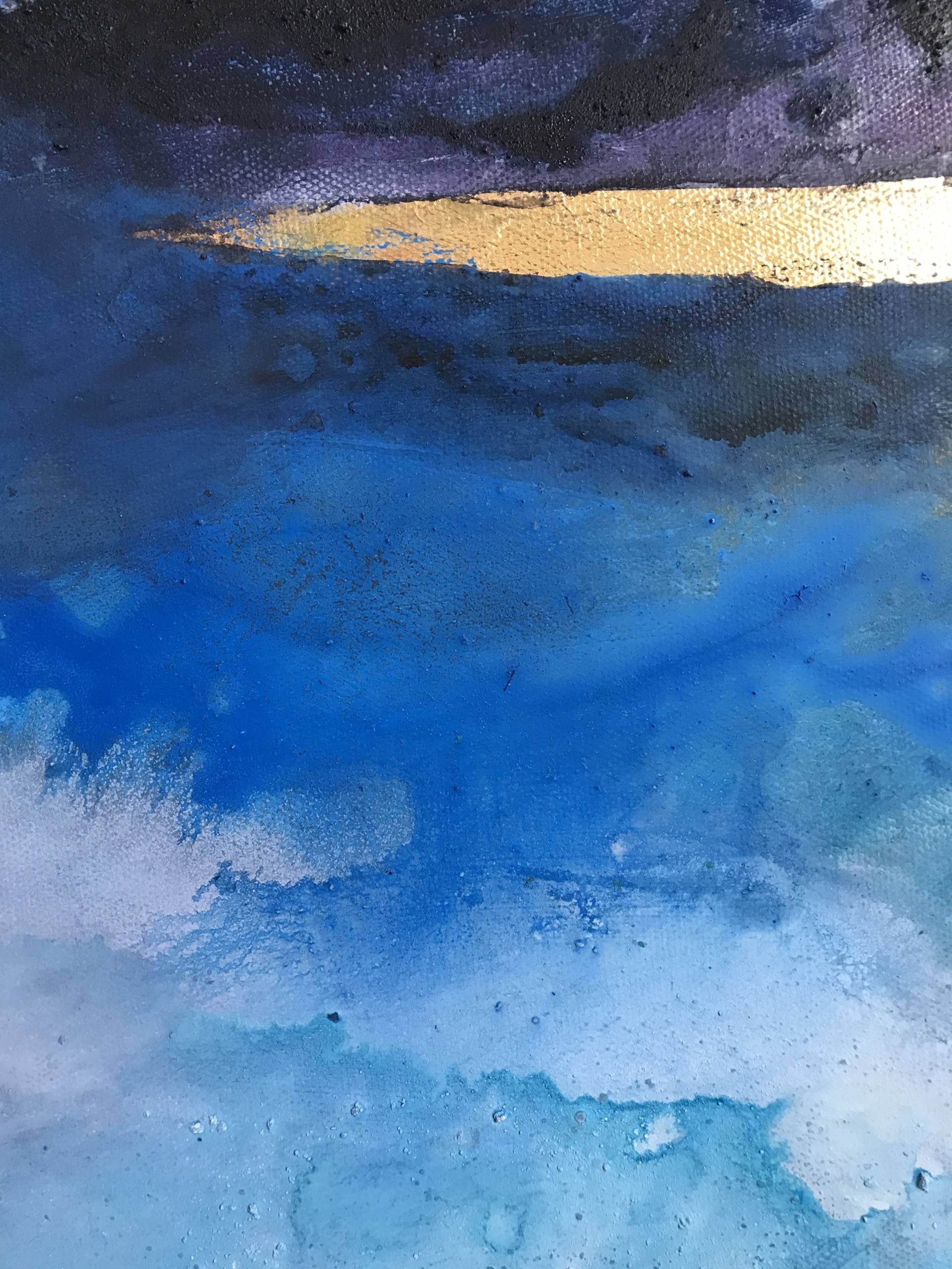 1920x2560 Image Result For Blue Gold Watercolor Recreate Maison - Blue And Gold Watercolor