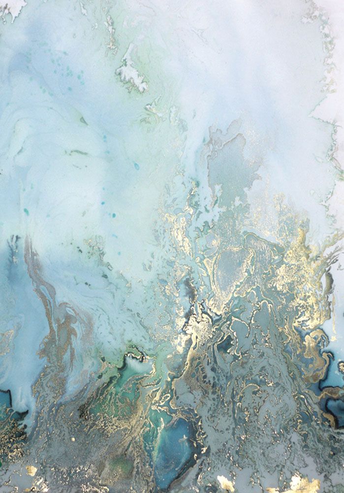 699x1000 Pin By Q On Patterns Textures Pattern Design - Blue And Gold Watercolor