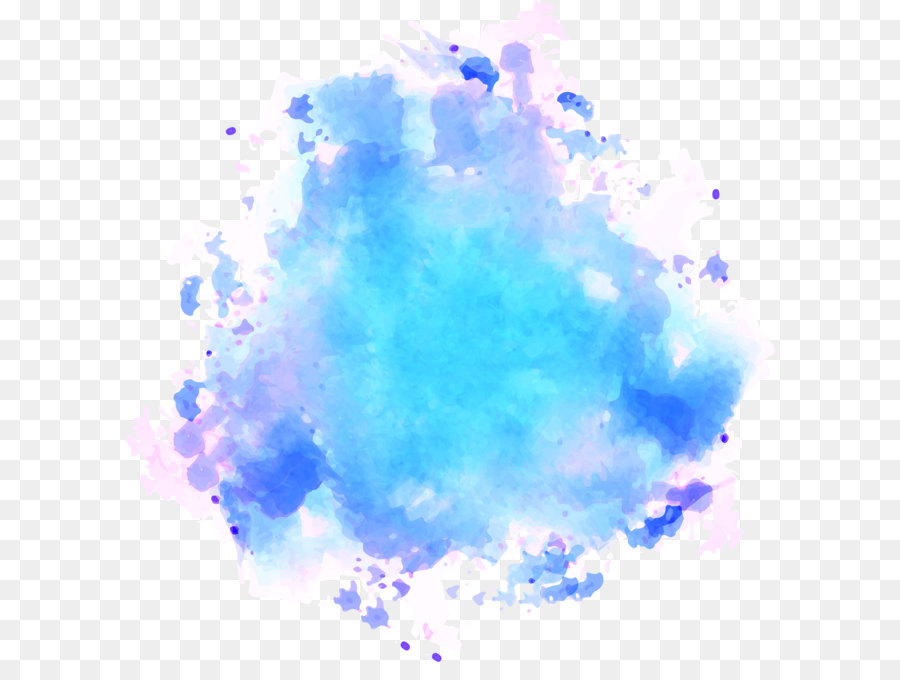 900x680 Pinkpop Festival Watercolor Painting Texture - Blue And Purple Watercolor