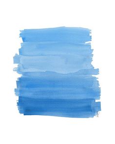 Blue And White Watercolor