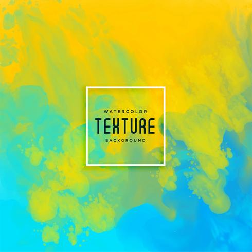 490x490 Blue And Yellow Bright Ink Flow Watercolor Abstract Background - Blue And Yellow Watercolor