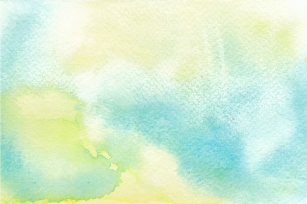 626x417 Blue And Yellow Watercolor Background Vector Free Download - Blue And Yellow Watercolor