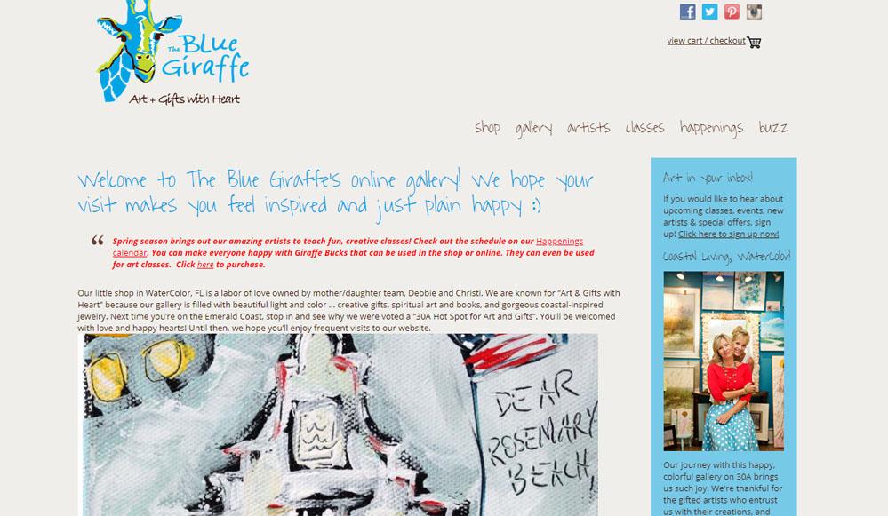 999x581 Blue Giraffe Watercolor 30a - Blue Giraffe Watercolor