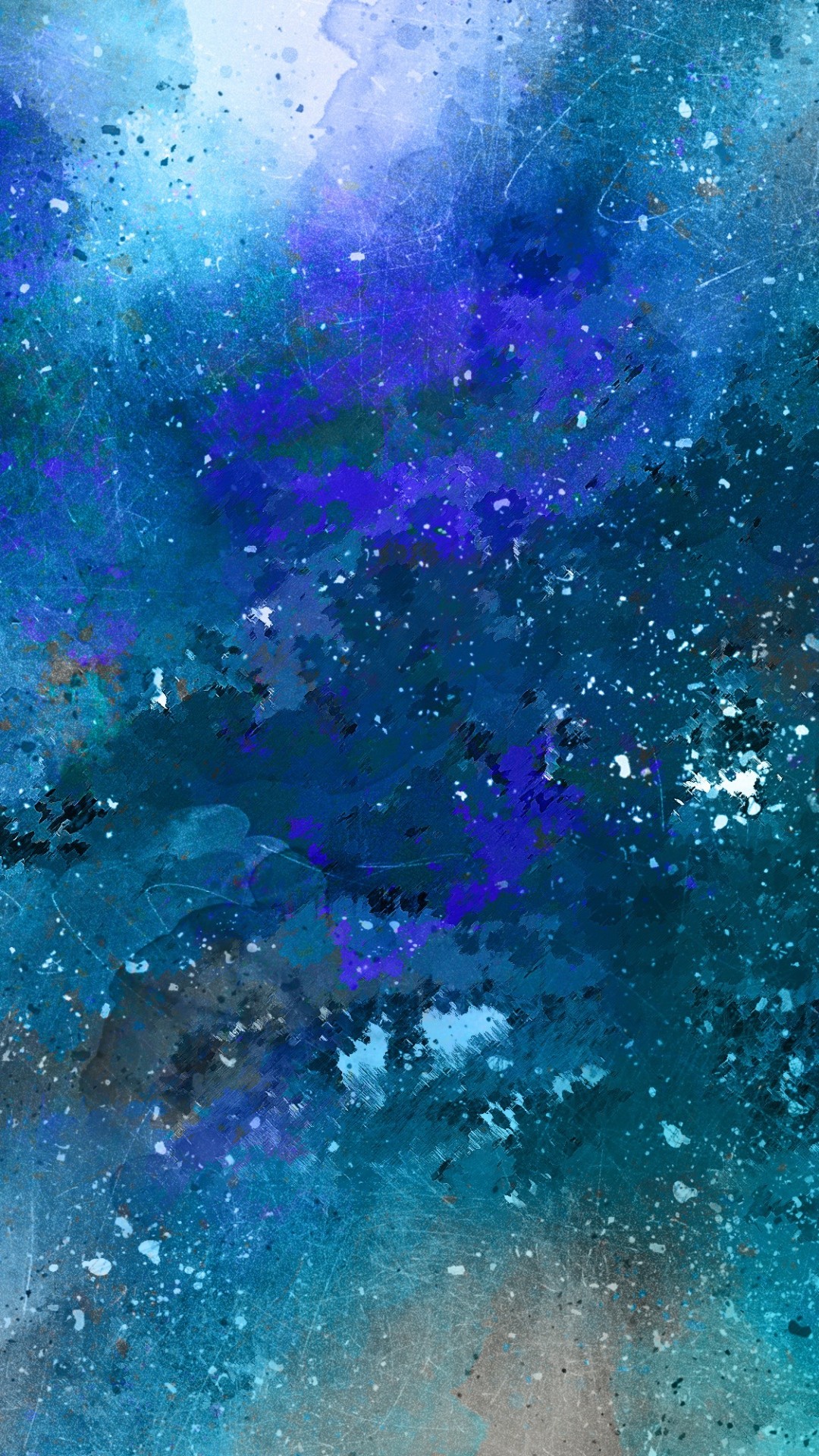 1080x1920 Free Blue Watercolor Texture Phone Wallpaper By Dirtyredd 01 - Blue Watercolor