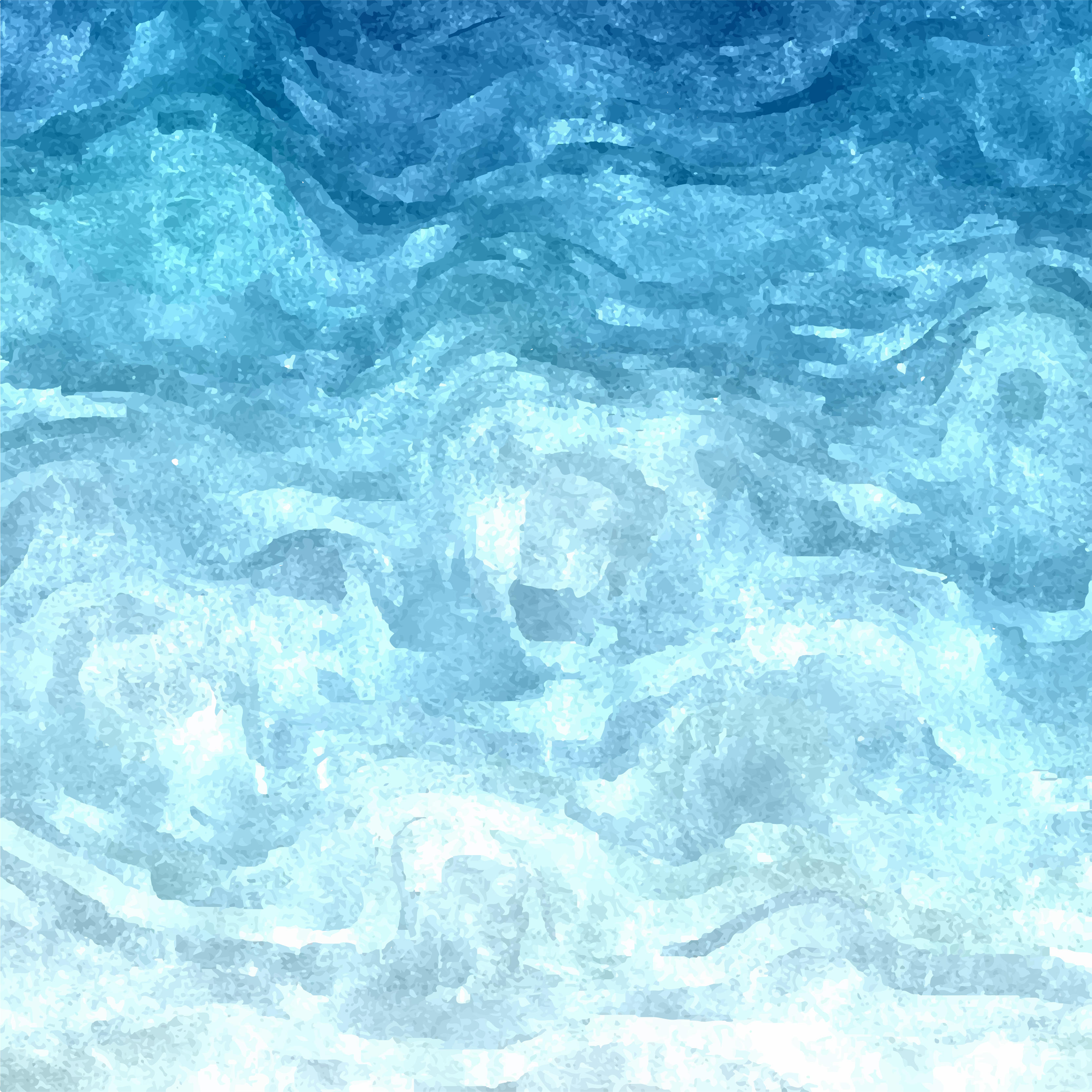 3333x3333 Blue Watercolor Background Texture 123freevectors - Blue Watercolor