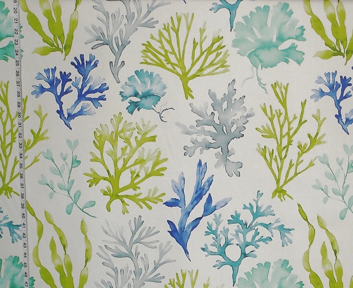 694x566 Sale - Blue Watercolor Fabric
