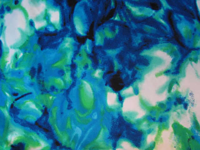 640x480 Under Water Watercolor Print Pine Crest Fabrics - Blue Watercolor Fabric