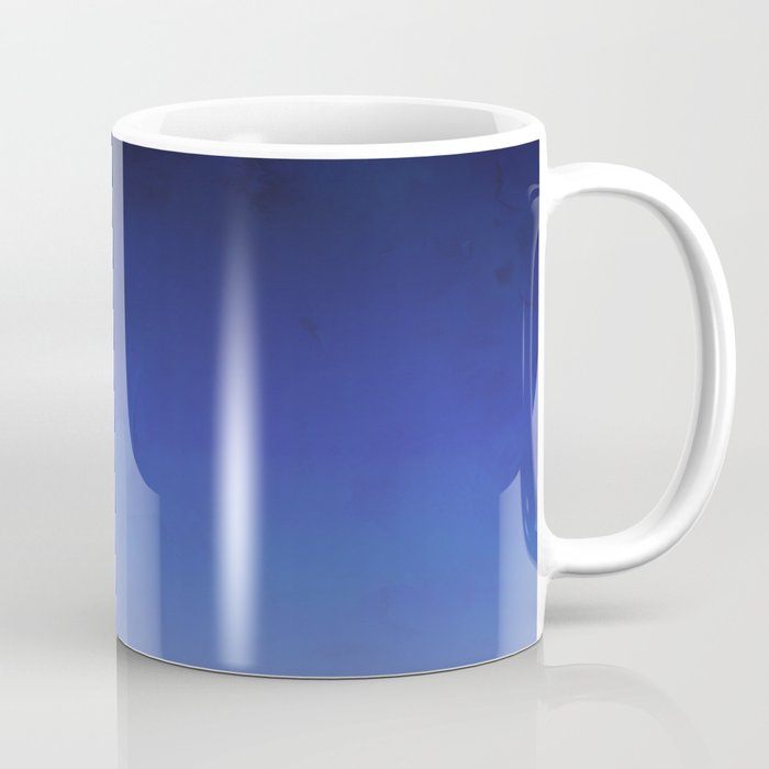 700x700 Modern Navy Blue Watercolor Ombre Gradient Fade Coffee Mug By - Blue Watercolor Ombre