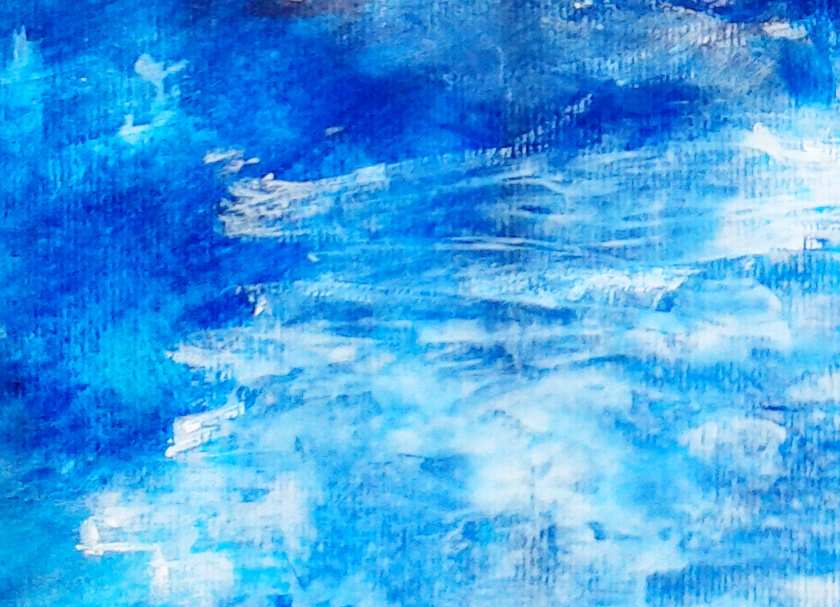 840x607 Half Circle (Acrylic Amp Gouache 300gsm Watercolor Paper - Blue Watercolor Paper