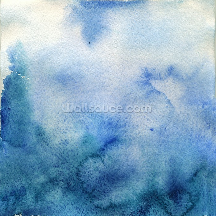 700x700 Delicate Blue Watercolor Wallsauce Australia - Blue Watercolor Wallpaper