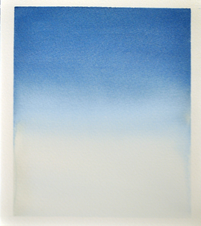 400x450 The Four Basic Watercolor Washes By Carmen Gardner - Blue Watercolor Wash