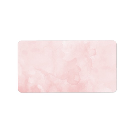 540x540 Blank Rose Blush Watercolor Label - Blush Watercolor