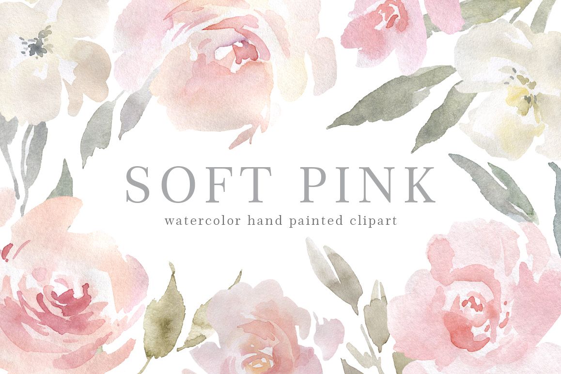 1158x772 Blush Pink Watercolor Flowers, Bouquets, Wreath Png - Blush Watercolor Flowers