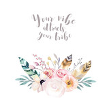 160x160 Cute Baby Deer Nursery Animal Isolated Illustration For Children - Bohemian Watercolor