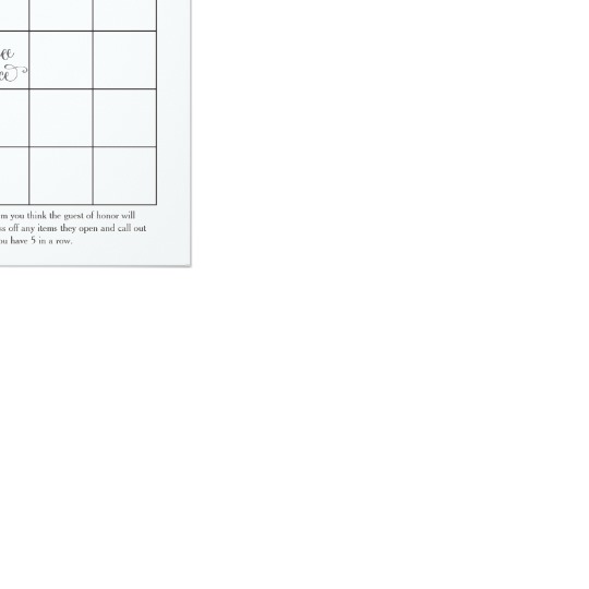 540x540 Boho Watercolor Flowers Shower Bingo Cards - Boho Watercolor Flowers