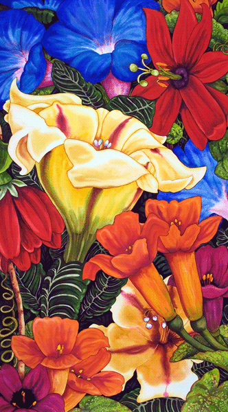 332x600 Kendahl Jan Jubb Is The Leading Watercolor Painter Of Bold - Bold Watercolor Painting