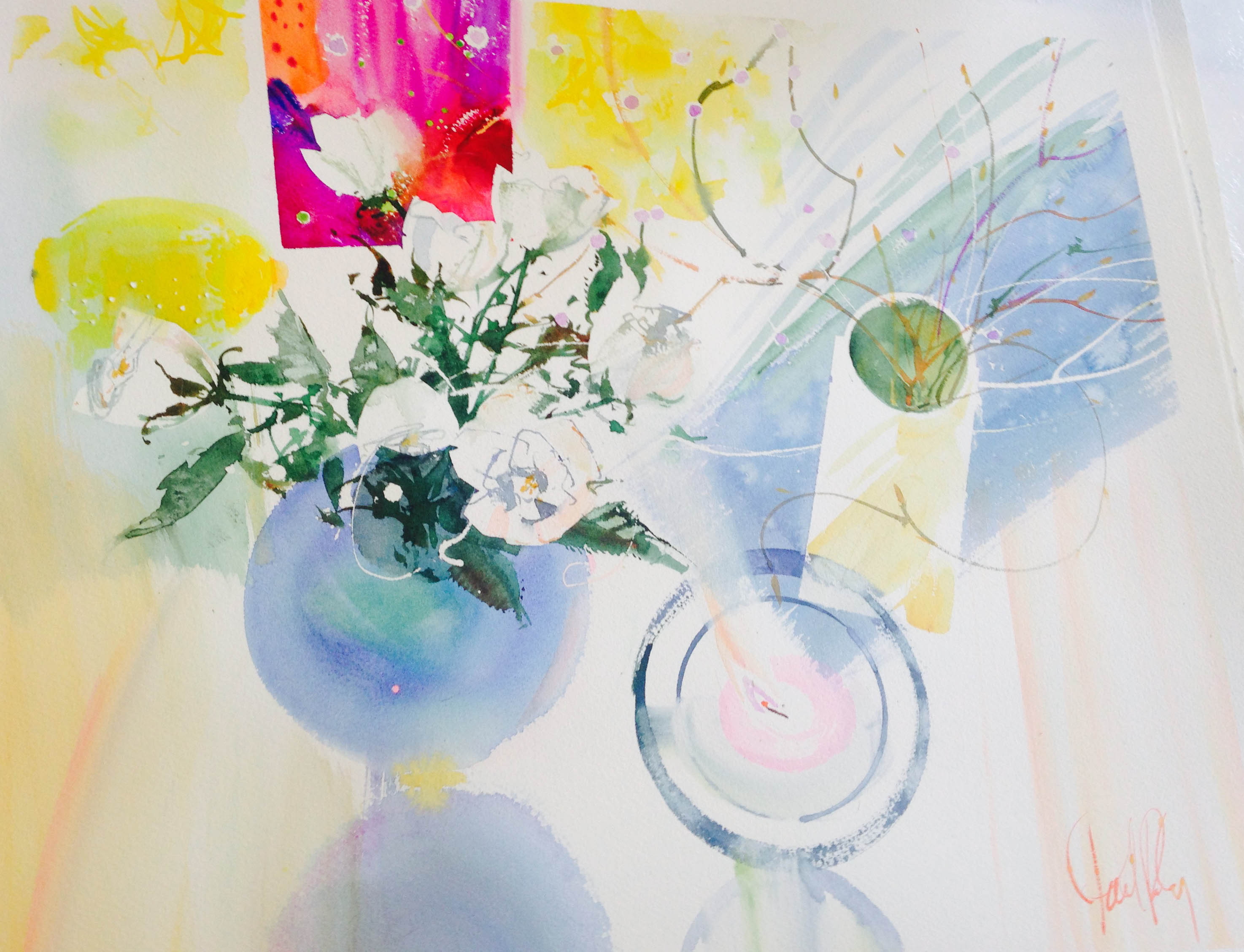 2949x2257 Single Event Pagecoombe Farm Studios - Bold Watercolor Painting