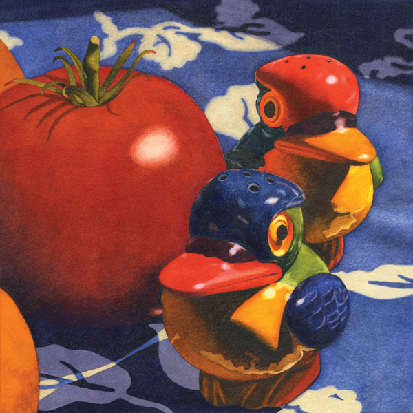 600x600 Watercolor Art From Chris Beck In 13 Lucky Steps - Bold Watercolor Painting