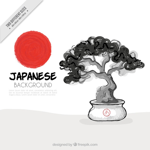 626x626 Bonsai Tree Vectors, Photos And Psd Files Free Download - Bonsai Tree Watercolor