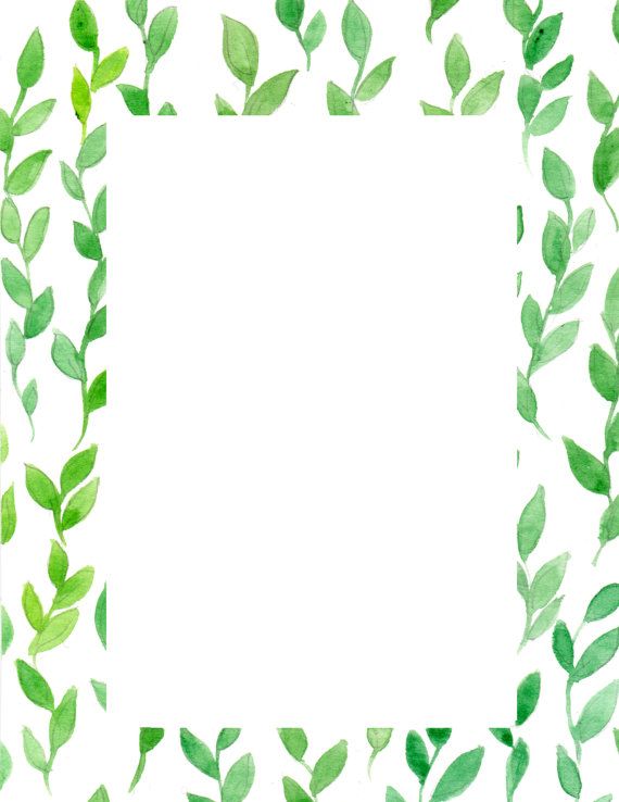 570x738 Downloadable Watercolor Succulents Border In 2018 A - Border Watercolor