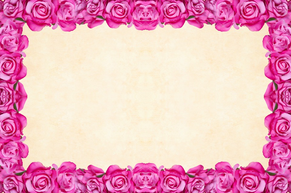 960x638 Free Photo Border Watercolor Floral Flower Background - Border Watercolor