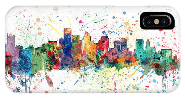 600x320 Boston Skyline Iphone Cases Fine Art America - Boston Skyline Watercolor