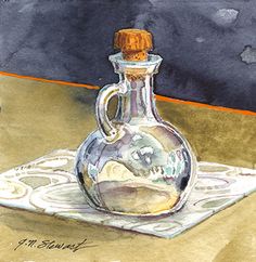Bottle Watercolor