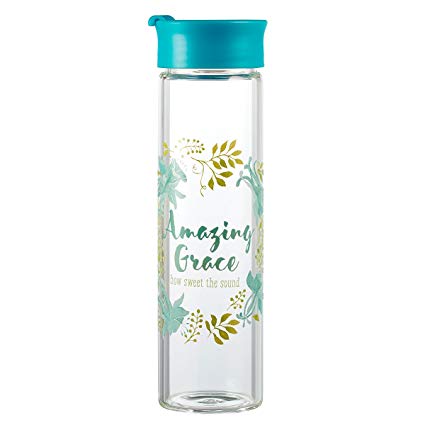 425x425 Watercolor Collection Tall Glass Drink Water Bottle - Bottle Watercolor