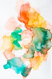 200x300 Original Love On The Brain - Brain Watercolor